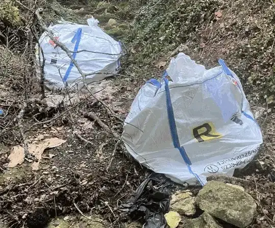 Microraccolta amianto per privati con materiali confezionati e messi in sicurezza